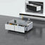 Gamax Elegant Smart Coffee Table with 135L Refrigerator - 2x USB / White Accessories > Smart Devices