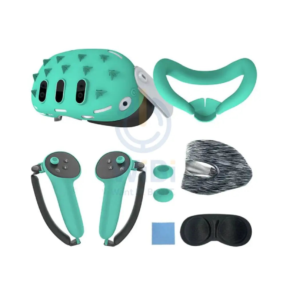 Gamax Silicon Protection Set for Meta Quest 3 - Green Accessories > Gaming Controllers > Gaming Zone