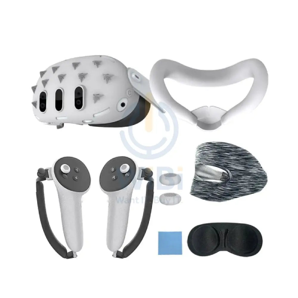 Gamax Silicon Protection Set for Meta Quest 3 - White Accessories > Gaming Controllers > Gaming Zone