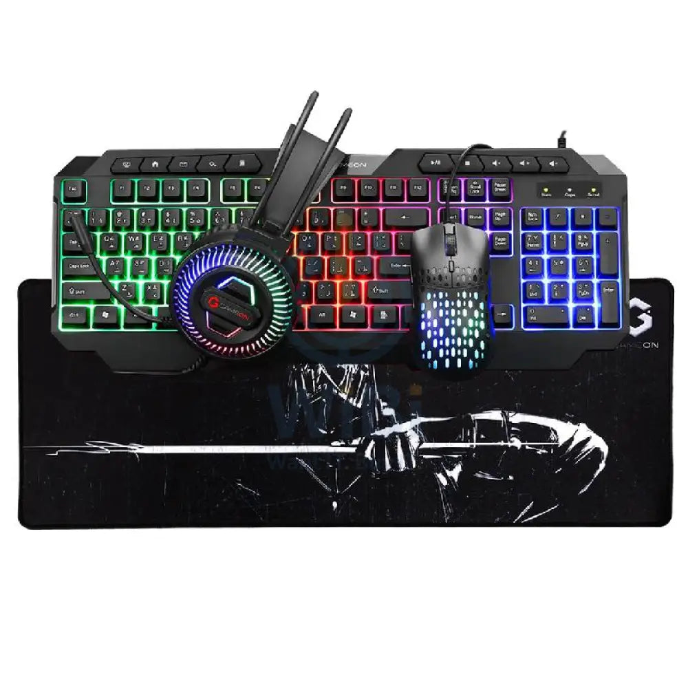 GameOn CYPHER XL All-In-One Gaming Bundle (Keyboard Headset Mouse & Mousepad) Accessories > Other Peripherals