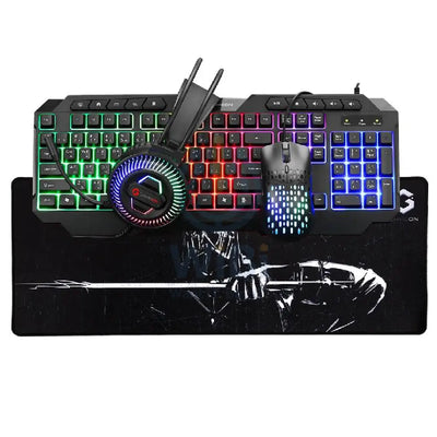 GameOn CYPHER XL All-In-One Gaming Bundle (Keyboard Headset Mouse & Mousepad) Accessories > Other Peripherals