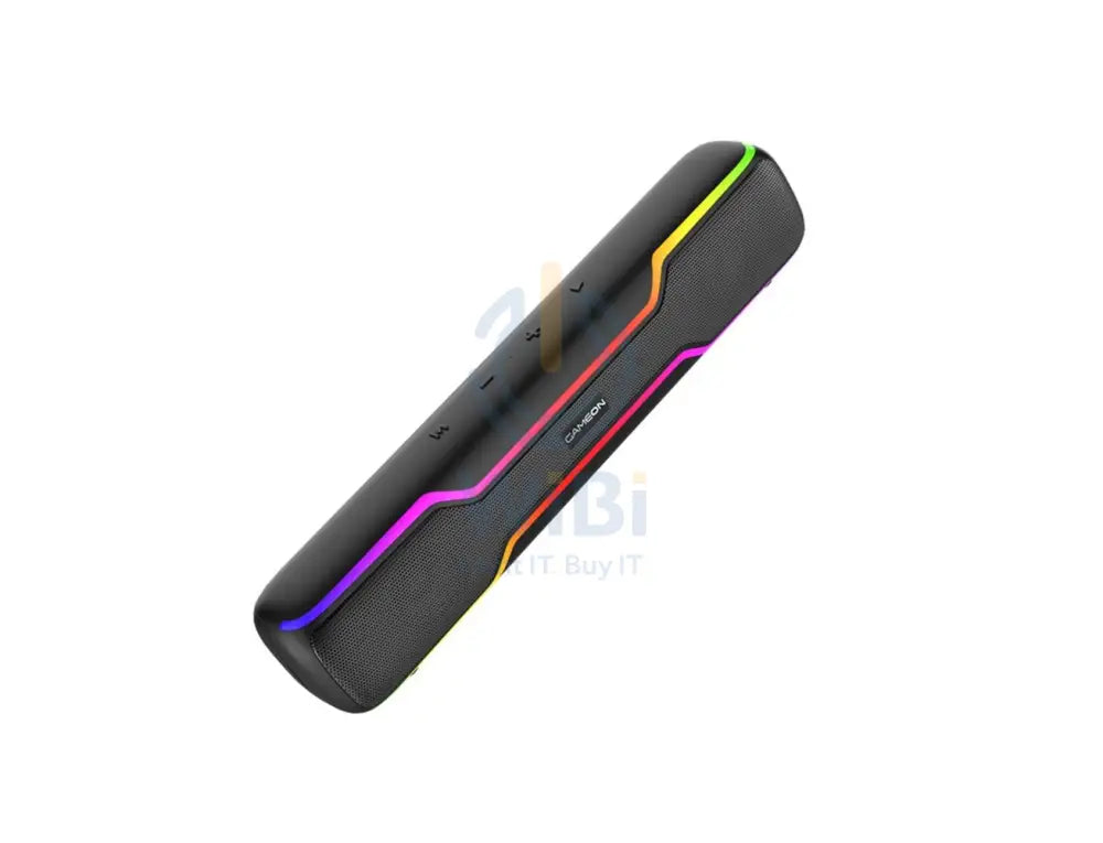 GameOn Dominator Blaze Wireless RGB Gaming Soundbar - 20 Watt / 3000mAh / Black Accessories > Audio > Speakers