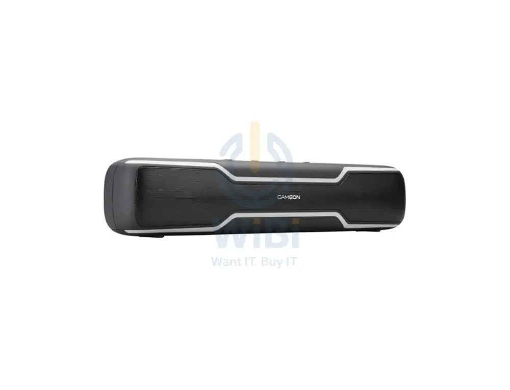 GameOn Dominator Blaze Wireless RGB Gaming Soundbar - 20 Watt / 3000mAh / Black Accessories > Audio > Speakers