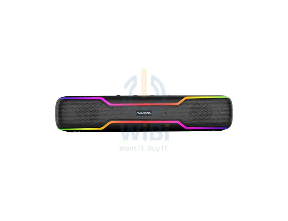 GameOn Dominator Blaze Wireless RGB Gaming Soundbar - 20 Watt / 3000mAh / Black Accessories > Audio > Speakers