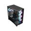 GameOn Emperor Midnight IV Series Mid Tower Gaming Case - Black Gaming Consoles > Gaming Zone