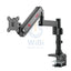 GameOn GO-2083 Pole-Mounted Aluminum Heavy-Duty Spring-Assisted Single Monitor Arm - Black Accessories > Other Gaming