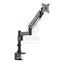 GameOn GO-2083 Pole-Mounted Aluminum Heavy-Duty Spring-Assisted Single Monitor Arm - Black Accessories > Other Gaming
