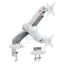 GameOn GO-5450 Mechanical Spring Monitor dual Arm - White Accessories > Other Gaming Accessories