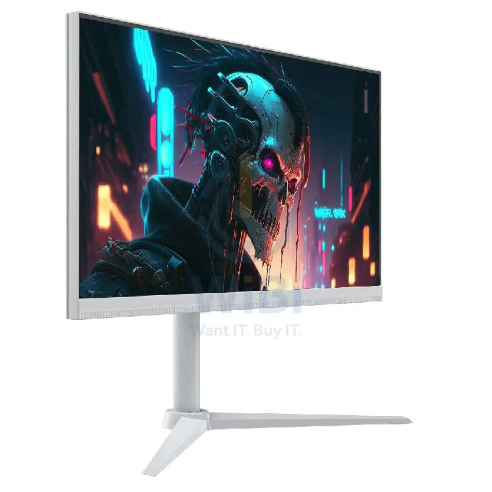 GameOn GOA27QHD180IPS Artic Pro Series Gaming Monitor - 27’’ QHD / 180Hz / DisplayPort / HDMI / Audio Out - White