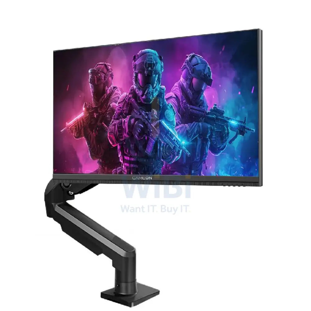 GameOn GOM24FHD190IPSX Midnight Pro X Series Gaming Monitor - 24’’ FHD / 190Hz / DisplayPort / HDMI / Audio Out - White