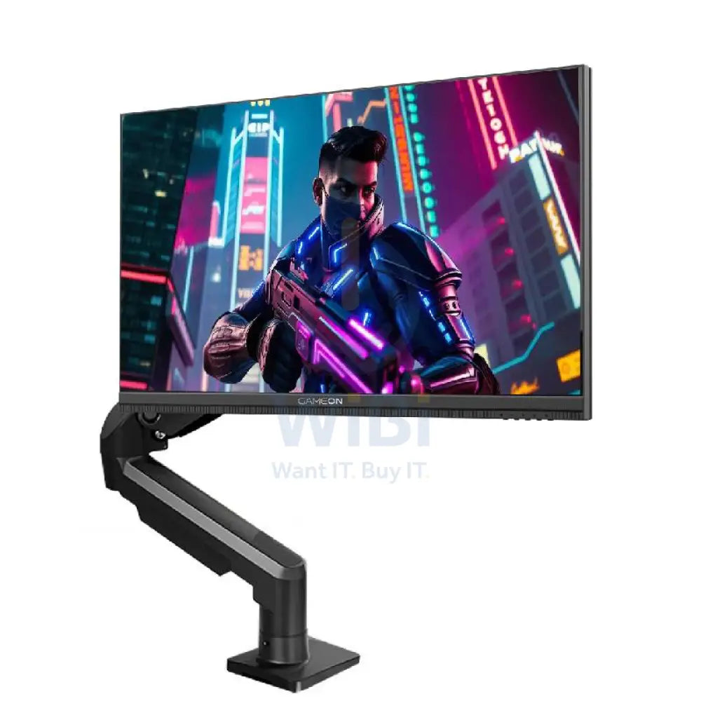 GameOn GOM27FHD190IPSX Midnight Pro X Series Gaming Monitor - 27’’ FHD / 190Hz / DisplayPort / HDMI / Audio Out - White