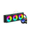 GameOn KRAKEN N360 360mm LCD Display Liquid CPU Cooler With ARGB Tube - Black Gaming Consoles > Gaming Zone