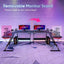 GameOn L-Shaped Slayer I Series Gaming Desk - Black Accessories > Other Gaming Accessories