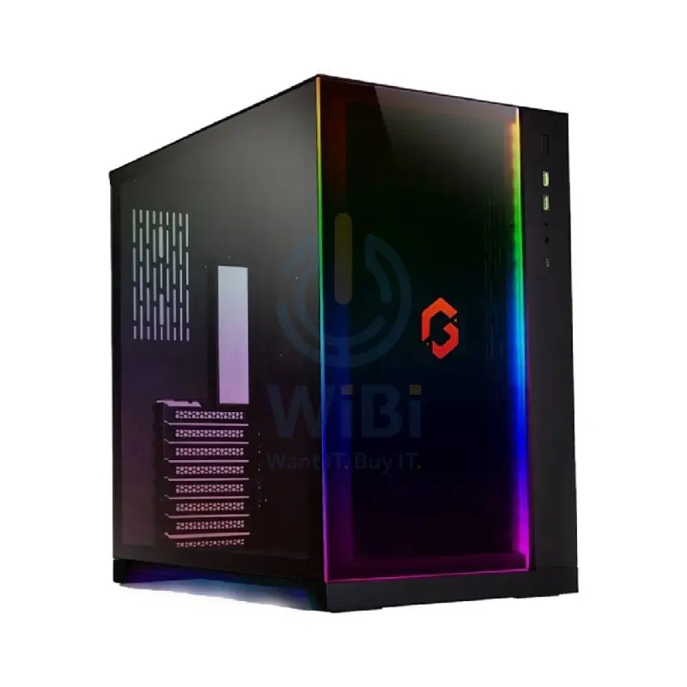 GameOn LIAN LI Edition Dynamic Mid Tower Case - Black Gaming Consoles > Gaming Zone