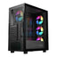 GameOn Trident IV Series Mid Tower Gaming Case - Black Gaming Consoles