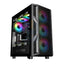 GameOn Trident IV Series Mid Tower Gaming Case - Black Gaming Consoles