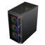GameOn Trident IV Series Mid Tower Gaming Case - Black Gaming Consoles