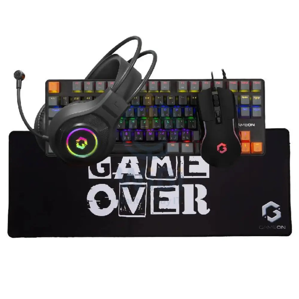 GAMEON VIPER X All-In-One Bundle (Mechanical Keyboard Headset Mouse & Mousepad) Accessories > Other Peripherals