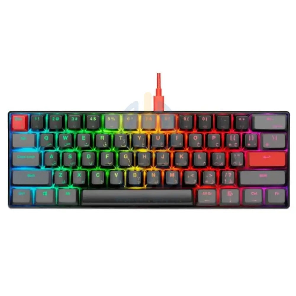GAMERTEK GK60 Mini Keyboard Pro - Late Night Accessories > Keyboard & Mouse > Gaming Zone