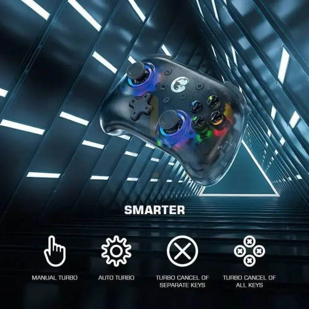 Gamesir T4 Mini Multi-Platform Gaming Controller - Translucent Black Accessories > Gaming Controllers > Gaming Zone