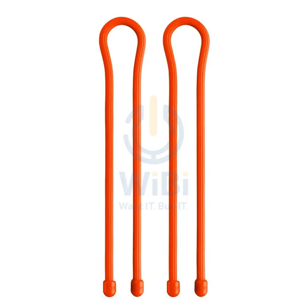 Gear Tie® Reusable Rubber Twist Tie 12 in. - 2 Pack - Bright Orange Accessories > Other Accessories