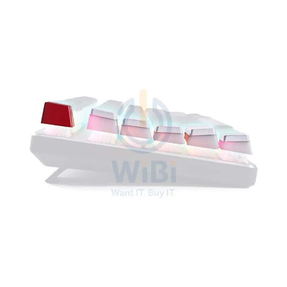 Glorious Aura Pudding Keycaps V1 PBT - White Accessories > Keyboard & Mouse