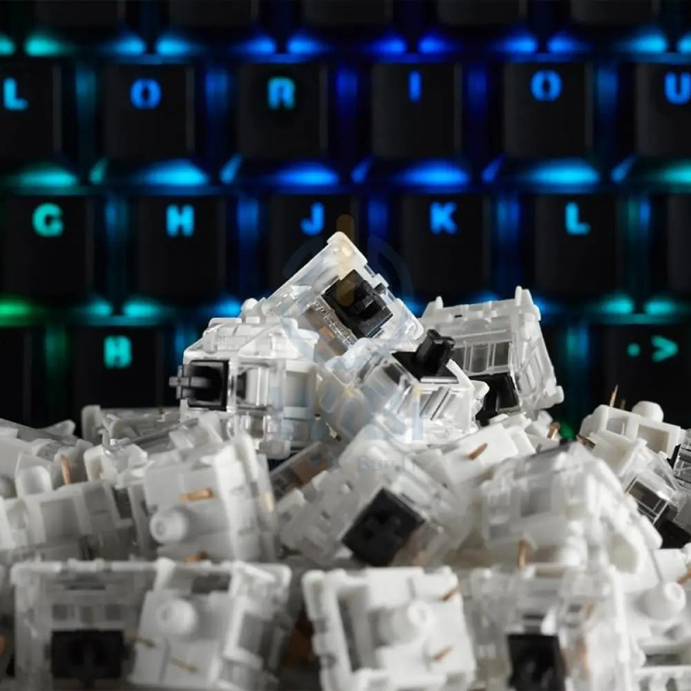 Glorious Gateron Green Mechanical Keyboard Switches - Black Accessories > Keyboard & Mouse
