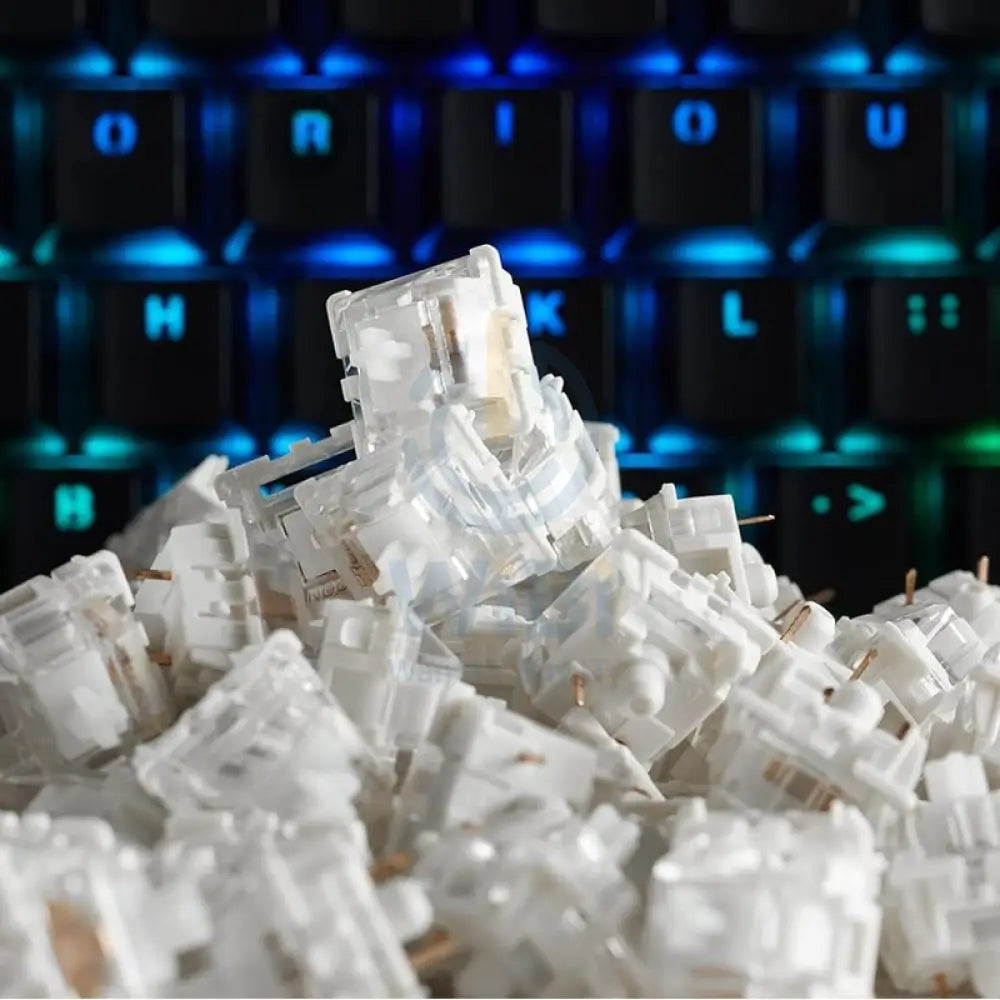 Glorious Gateron Green Mechanical Keyboard Switches - Clear Accessories > Keyboard & Mouse > Offer Zone