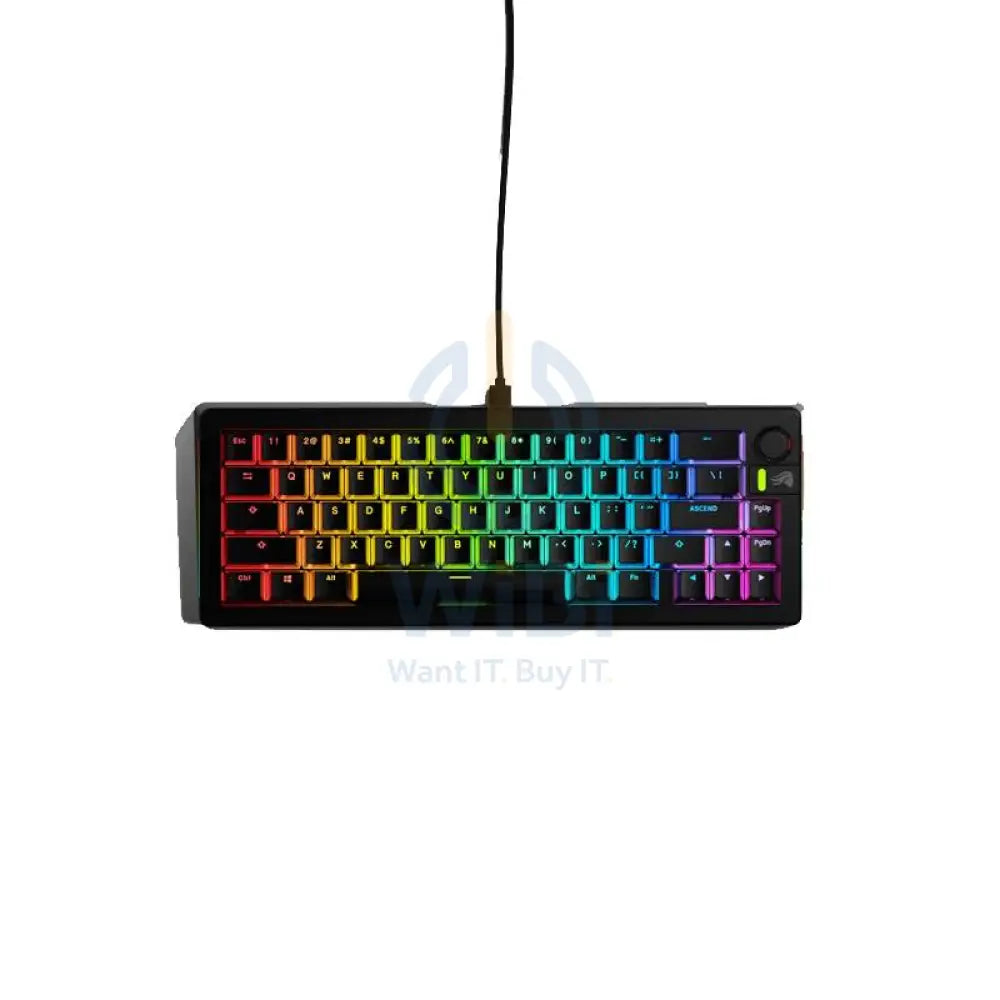 Glorious GMMK 3 Wired Mechanical Gaming Keyboard - 65% Pre-Built / Black Accessories > Keyboard & Mouse
