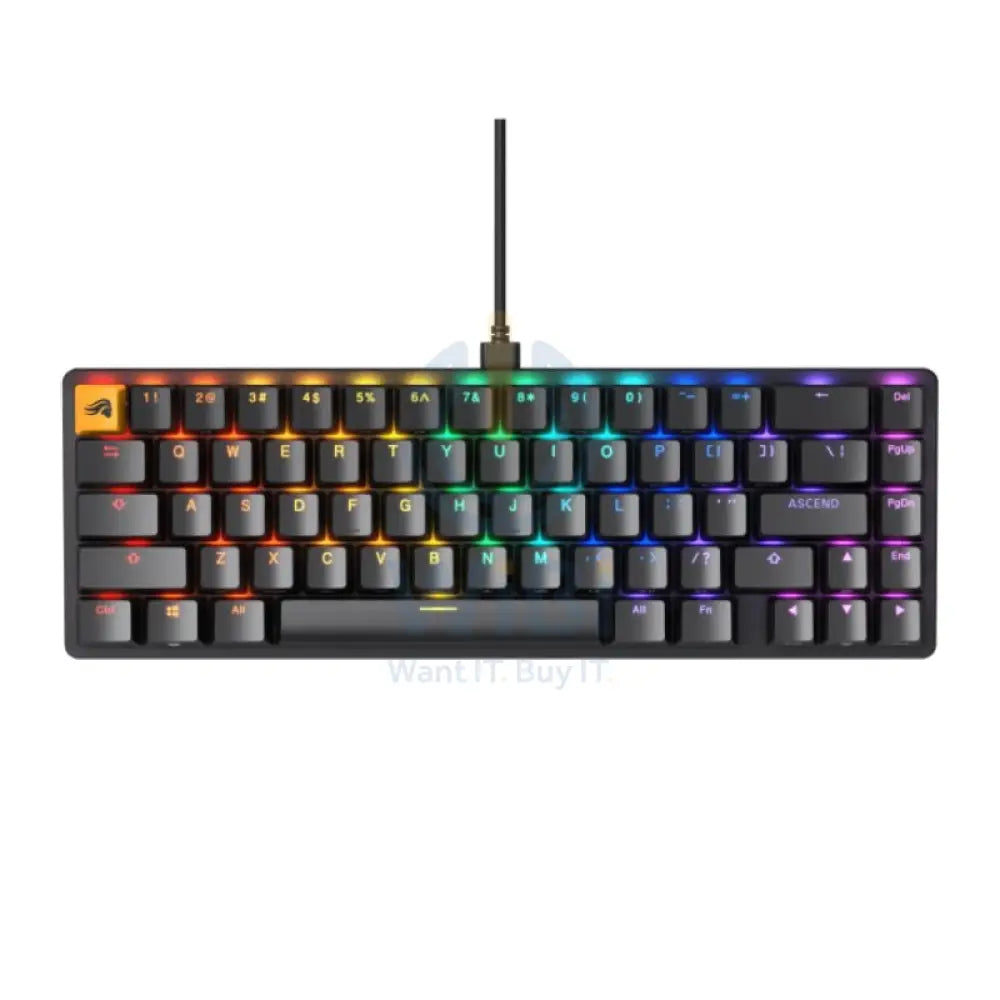 Glorious GMMK2 65% Compact Keyboard (Pre-Built) - Black Accessories > Keyboard & Mouse