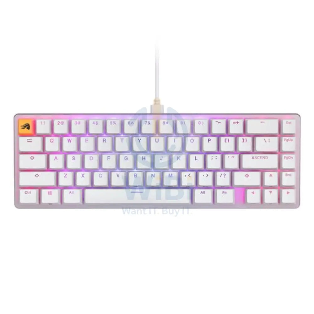 Glorious GMMK2 65% Compact Keyboard (Pre-Built) - White Accessories > Keyboard & Mouse > Gaming Zone