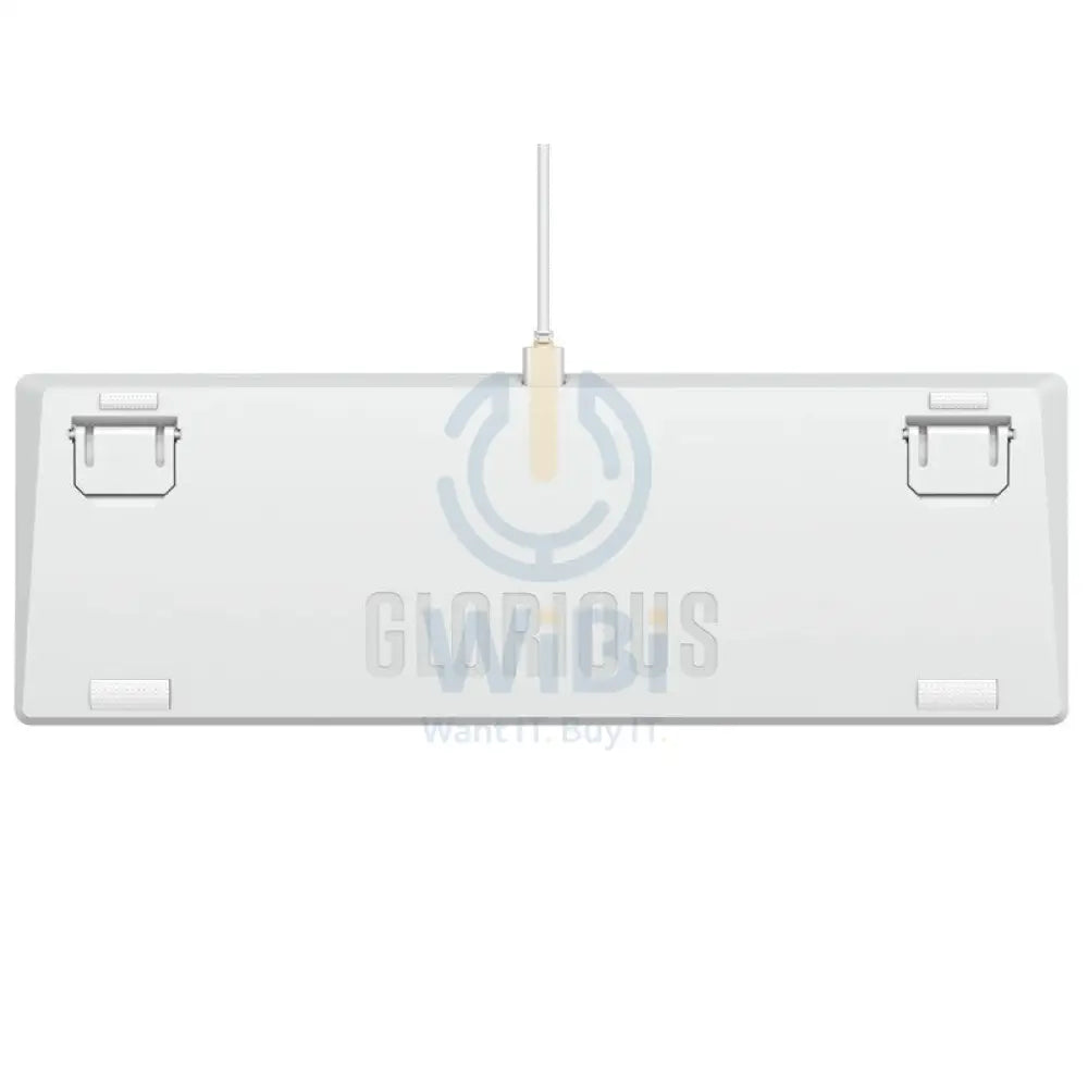 Glorious GMMK2 Full Size 96% Pre-Built Wired RGB Mechanical Gaming Keyboard (Arabic Layout) - White Accessories >