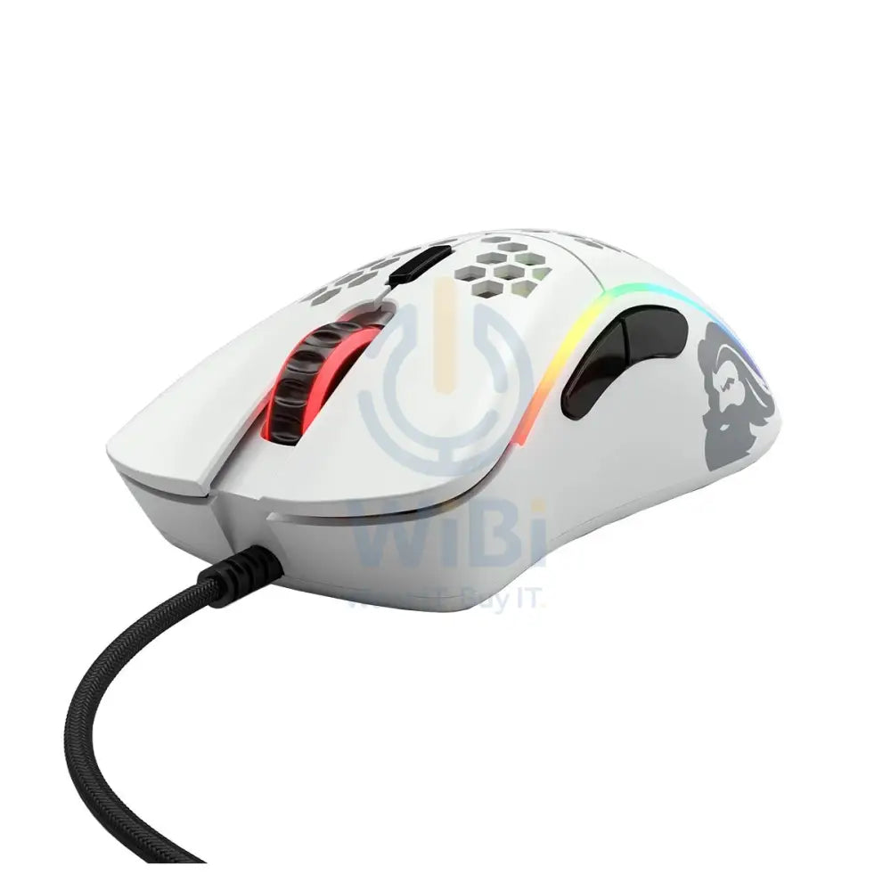 Glorious Model D Minus Gaming Mouse - Matte White Accessories > Keyboard & Mouse > Gaming Zone