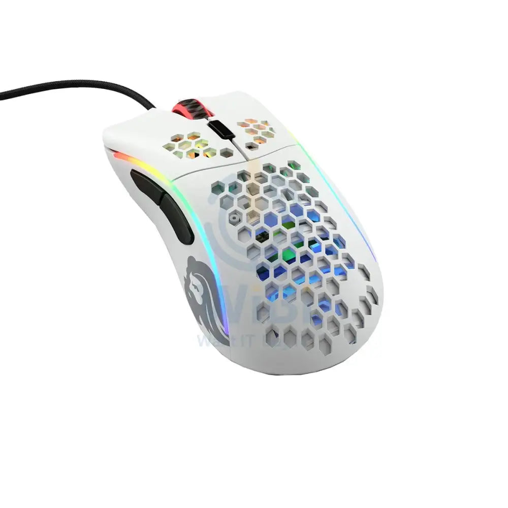 Glorious Model D Minus Gaming Mouse - Matte White Accessories > Keyboard & Mouse > Gaming Zone