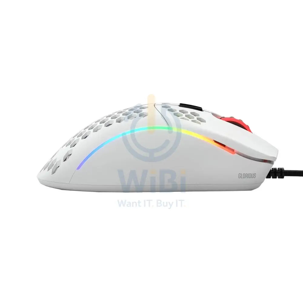 Glorious Model D Minus Gaming Mouse - Matte White Accessories > Keyboard & Mouse > Gaming Zone