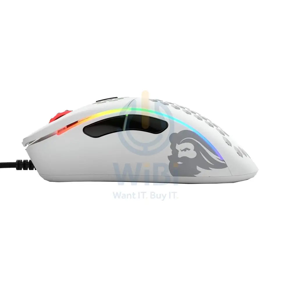 Glorious Model D Minus Gaming Mouse - Matte White Accessories > Keyboard & Mouse > Gaming Zone
