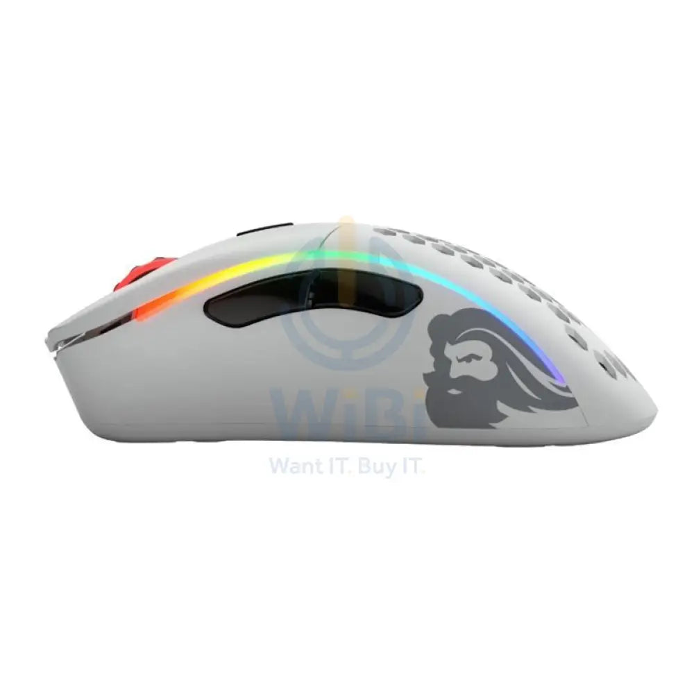 Glorious Model D Minus Wireless Gaming Mouse - Matte White Accessories > Keyboard & Mouse > Gaming Zone