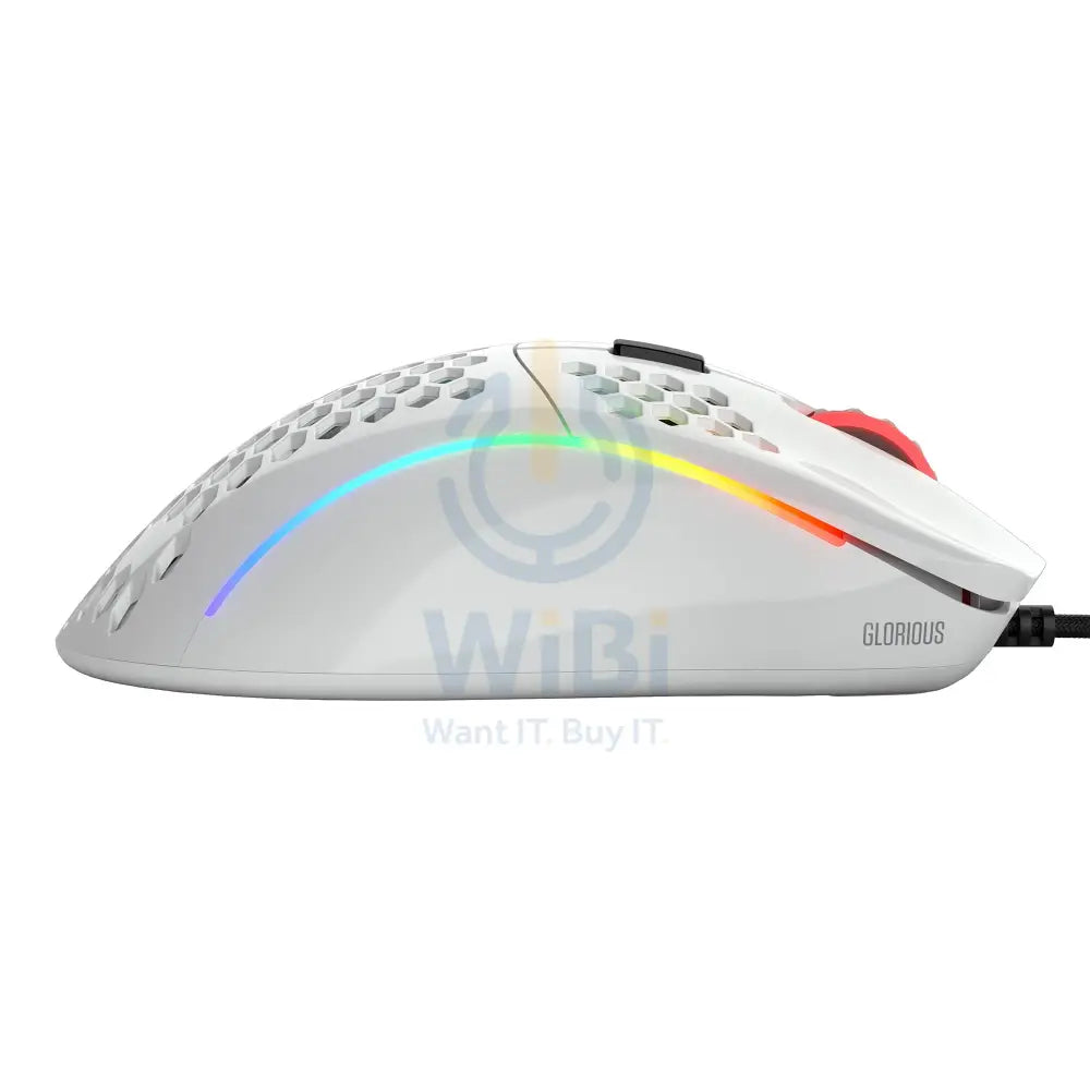 Glorious Model D Mouse - Glossy White Accessories > Keyboard & Mouse > Gaming Zone