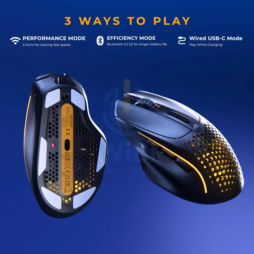 Glorious Model I 2 Wireless Gaming Mouse - Matte Black Accessories > Keyboard & Mouse > Gaming Zone > Offer Zone