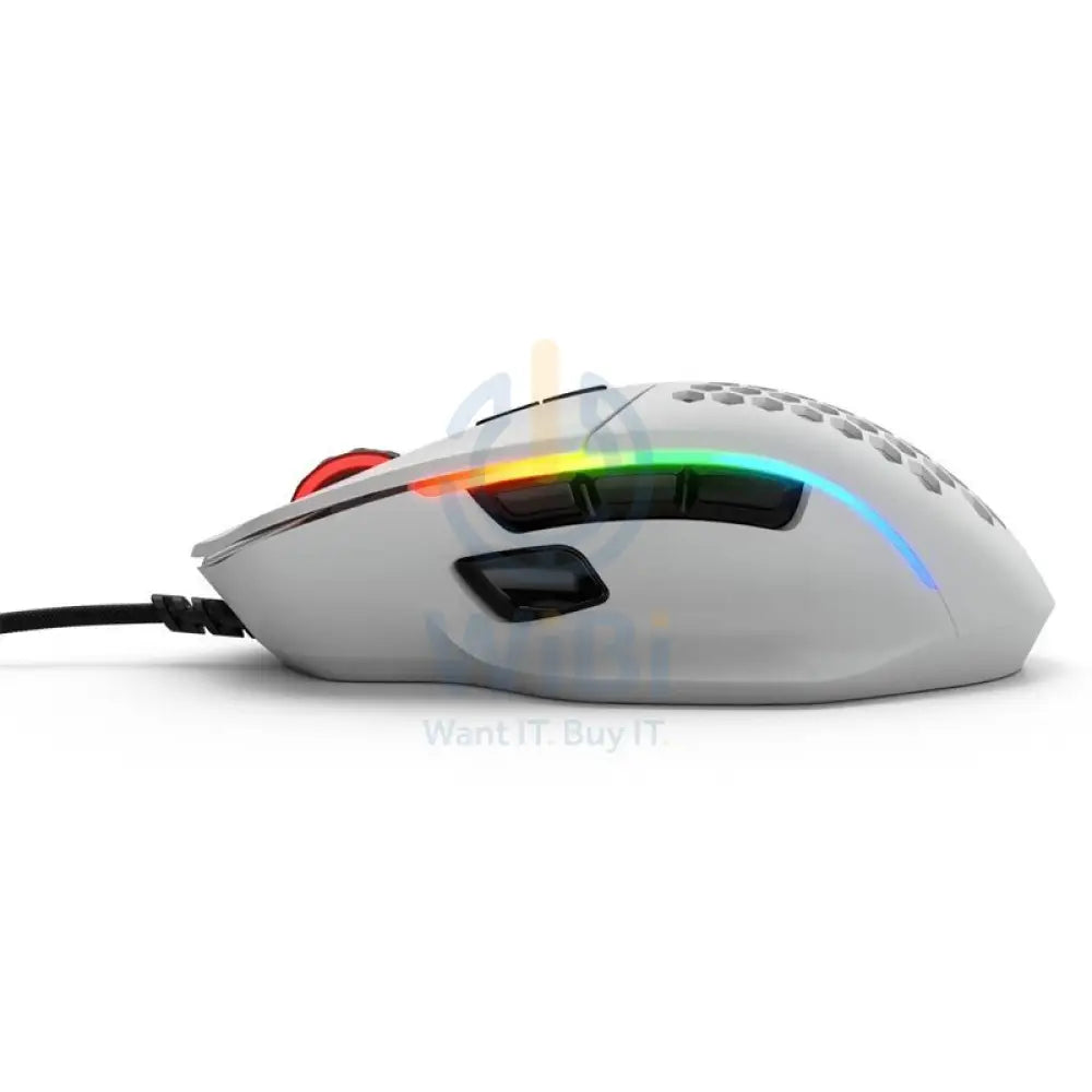 Glorious Model I Wired RGB Gaming Mouse - Matte White Accessories > Keyboard & Mouse > Gaming Zone > Offer Zone