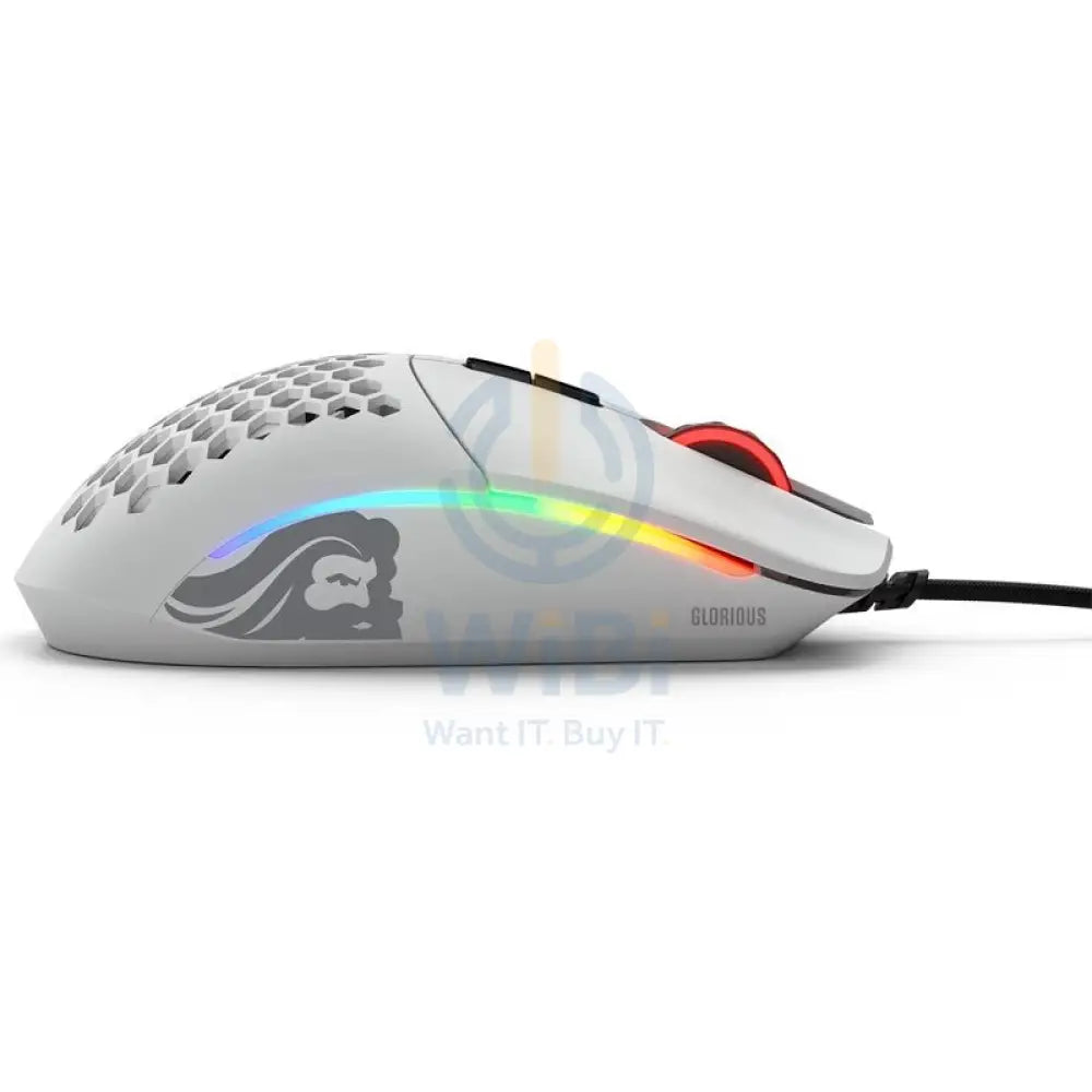 Glorious Model I Wired RGB Gaming Mouse - Matte White Accessories > Keyboard & Mouse > Gaming Zone > Offer Zone