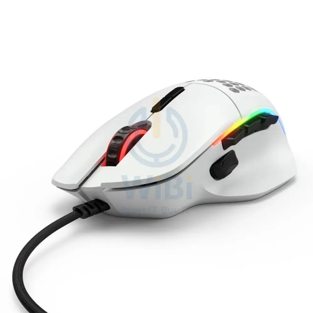 Glorious Model I Wired RGB Gaming Mouse - Matte White Accessories > Keyboard & Mouse > Gaming Zone > Offer Zone
