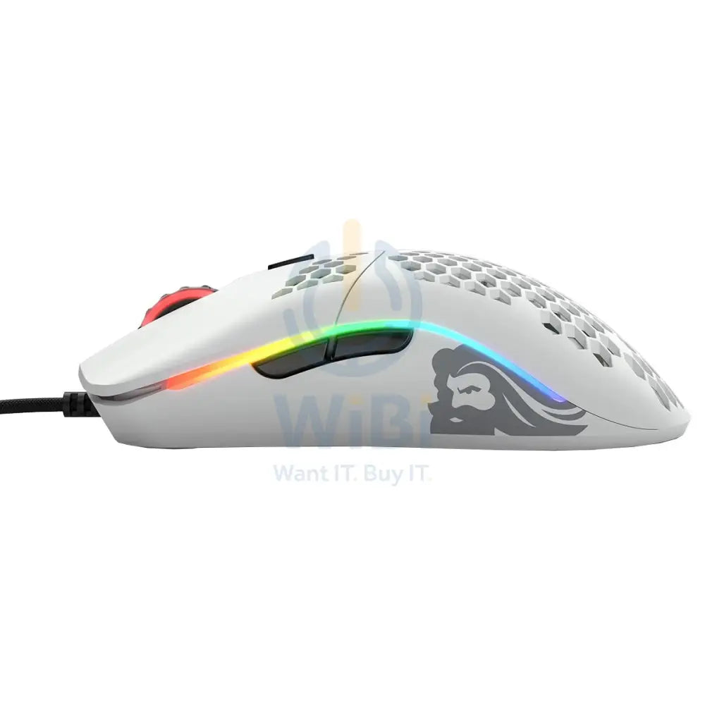 Glorious Model O Gaming Mouse - Matte White Accessories > Keyboard & Mouse > Gaming Zone