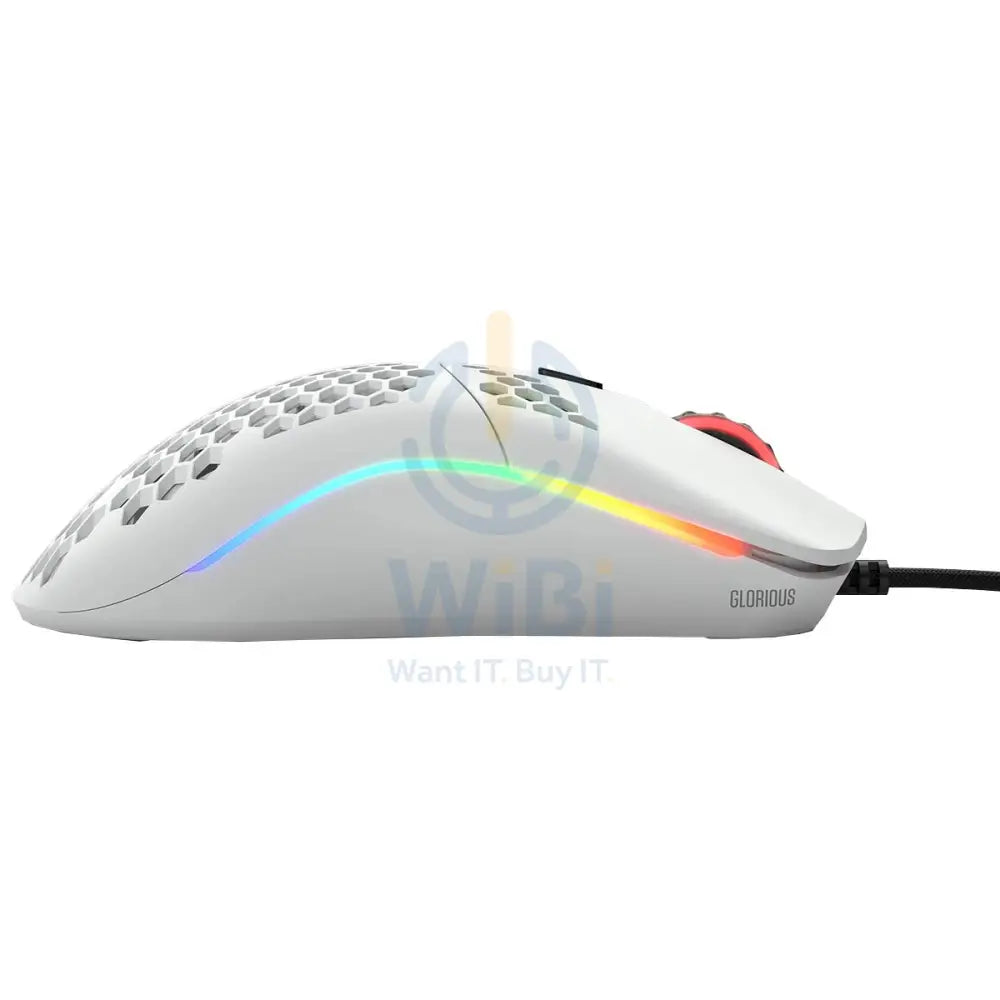 Glorious Model O Gaming Mouse - Matte White Accessories > Keyboard & Mouse > Gaming Zone