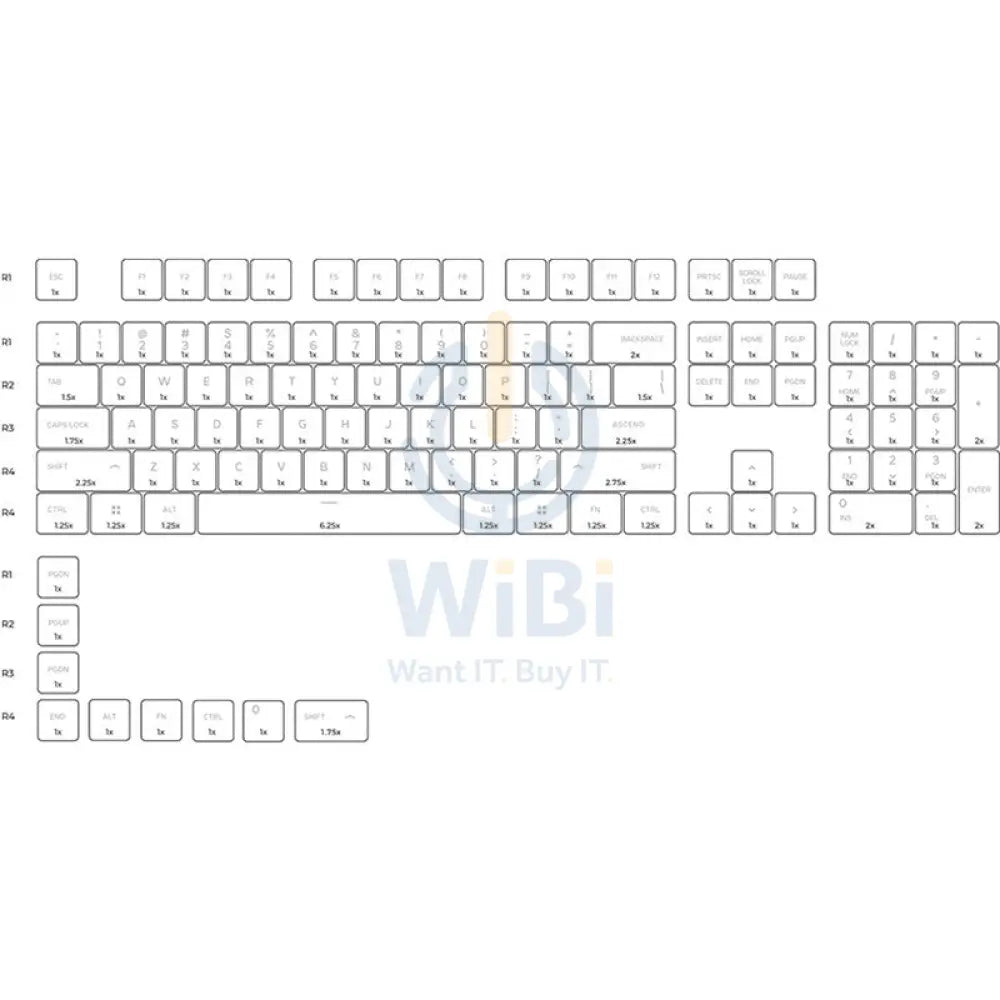Glorious PBT Nebula Key Caps For Mechanical Gaming Keyboards Accessories > Keyboard & Mouse