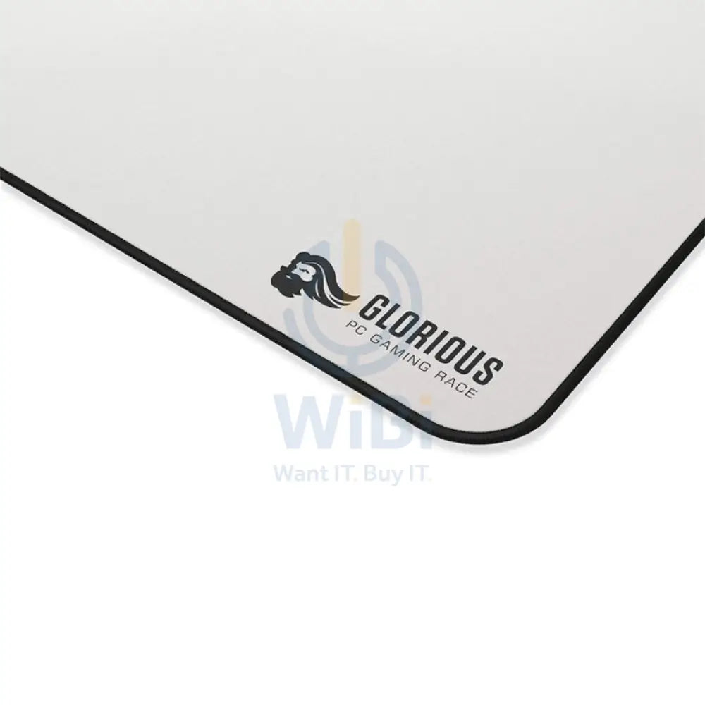 Glorious XXL Extended Gaming Mouse Pad - 18’’x36’’ - White Edition Accessories > Mousepad