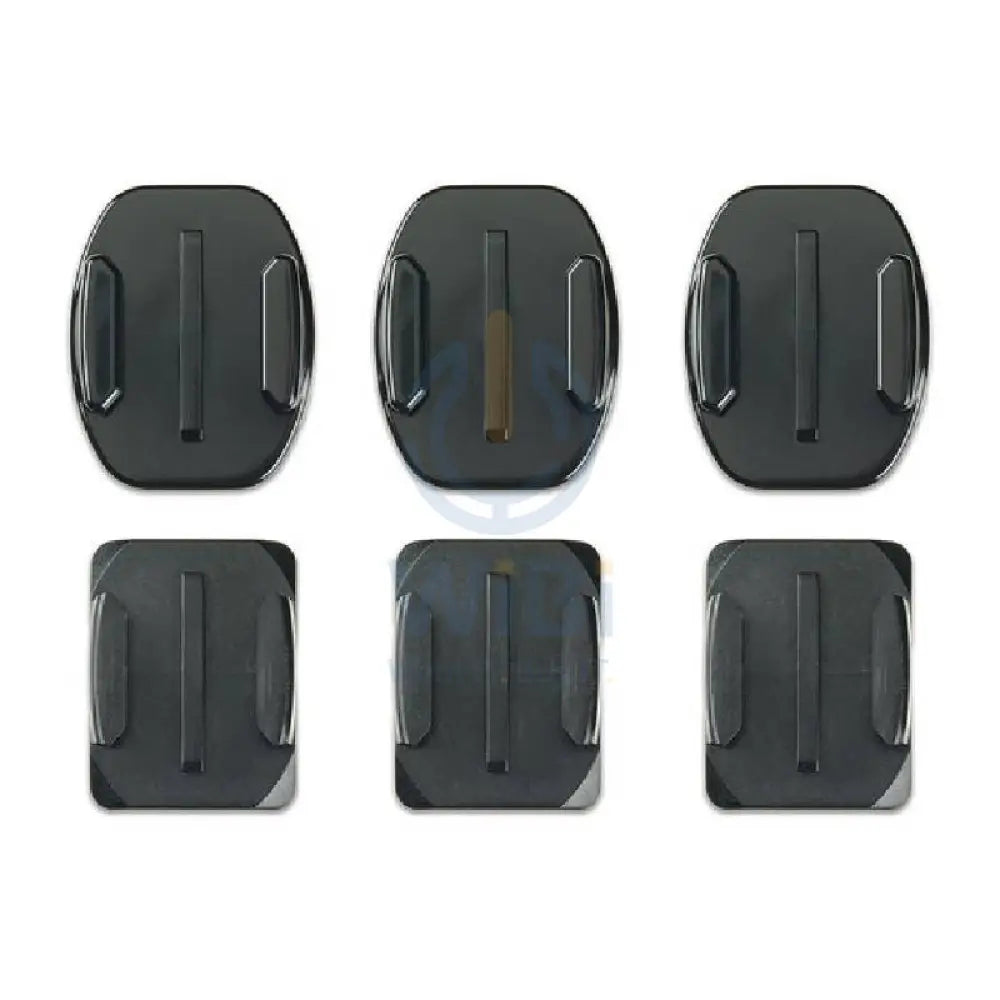 GoPro Flat + Curved Adhesive Mounts - Black Accessories > Cameras