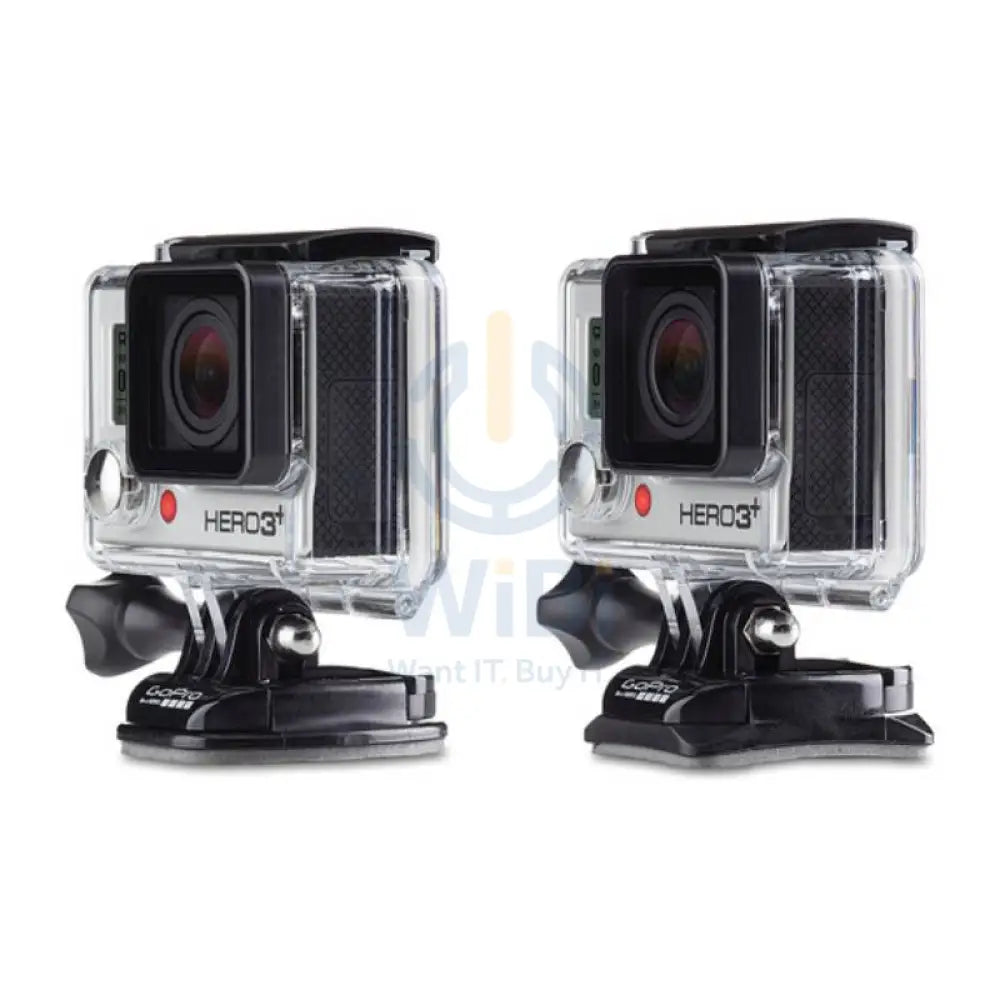 GoPro Flat + Curved Adhesive Mounts - Black Accessories > Cameras