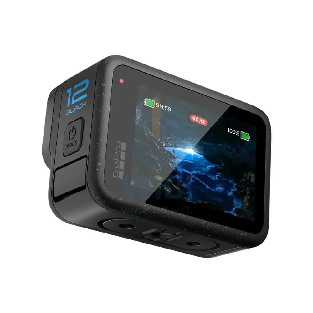 GoPro Hero 12 Action Camera Black - 2.27’’ / 1080 Full HD - Black Cameras > Camcorders