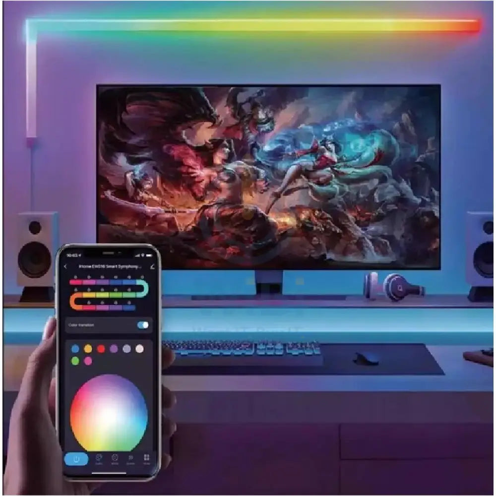 Govee 6 + 1 Glide Wall Light - Wi-Fi /Bluetooth / RGBIC Accessories > Other Accessories
